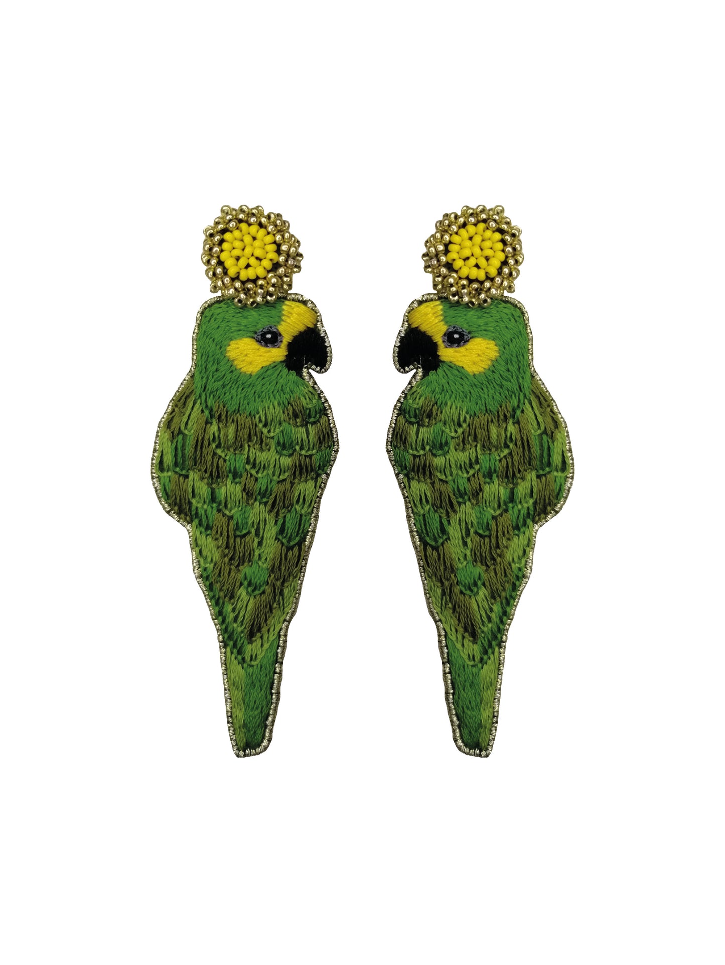 Aretes Loro Orejiamarillo