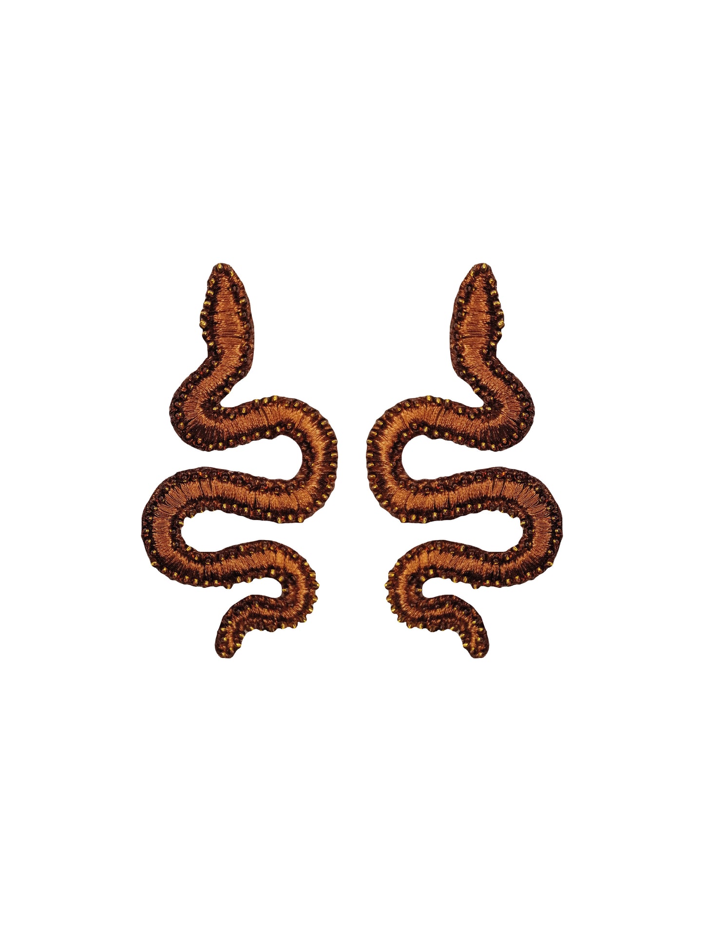 Aretes Serpiente