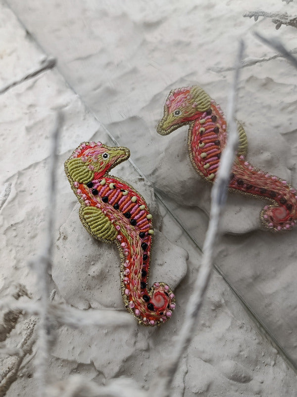ARETES CABALLITO DE MAR