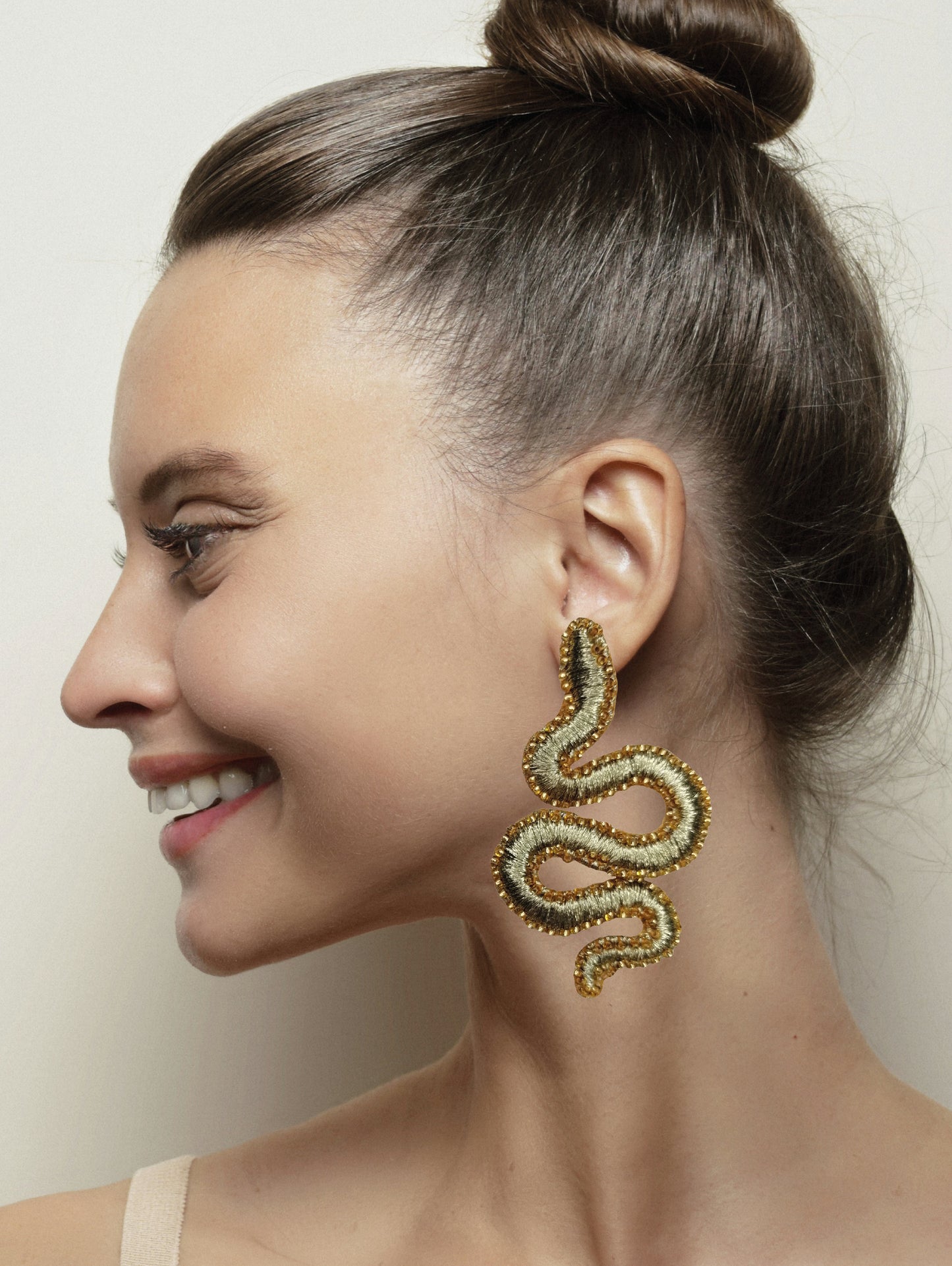 Aretes Serpiente