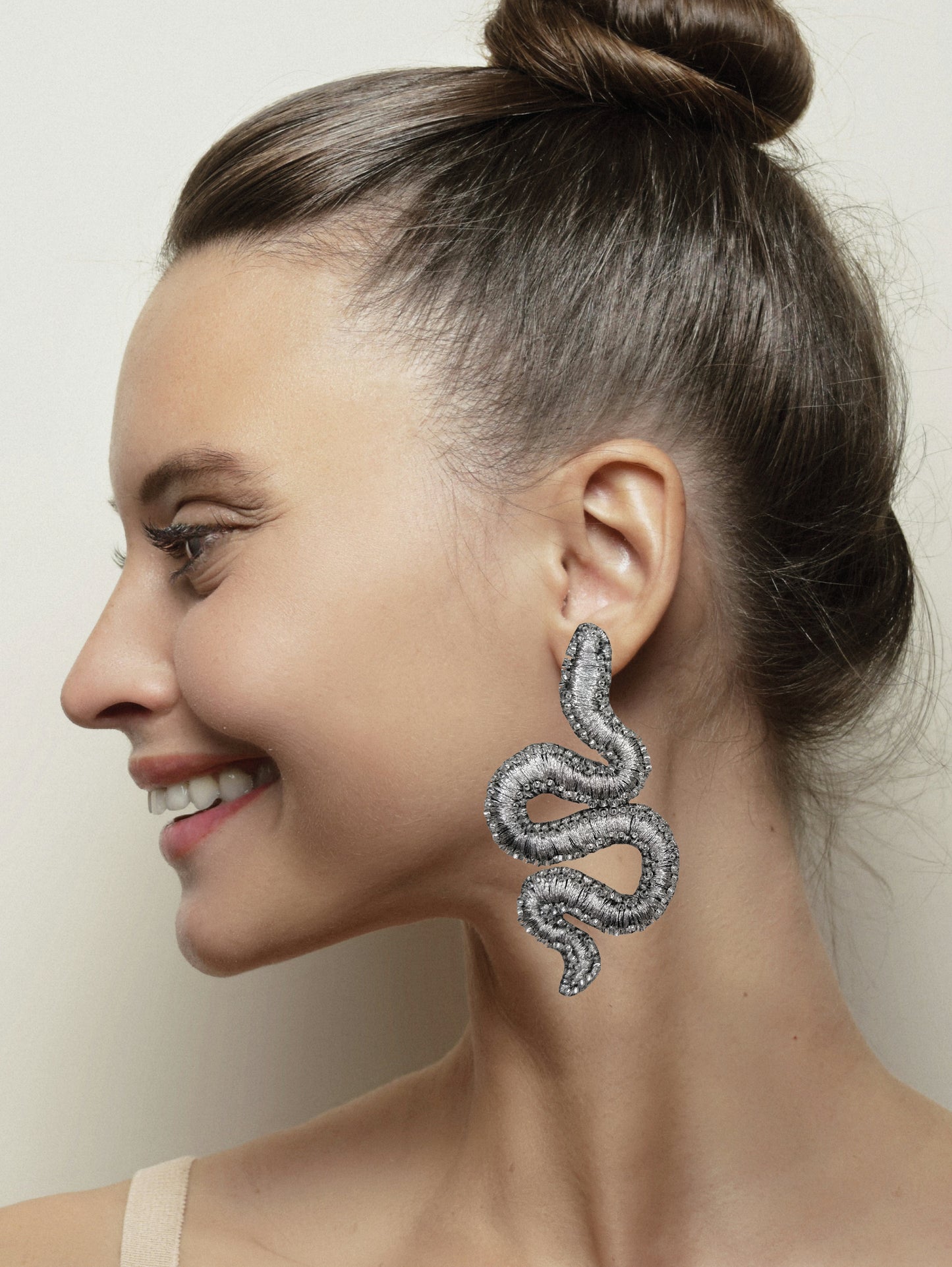 Aretes Serpiente