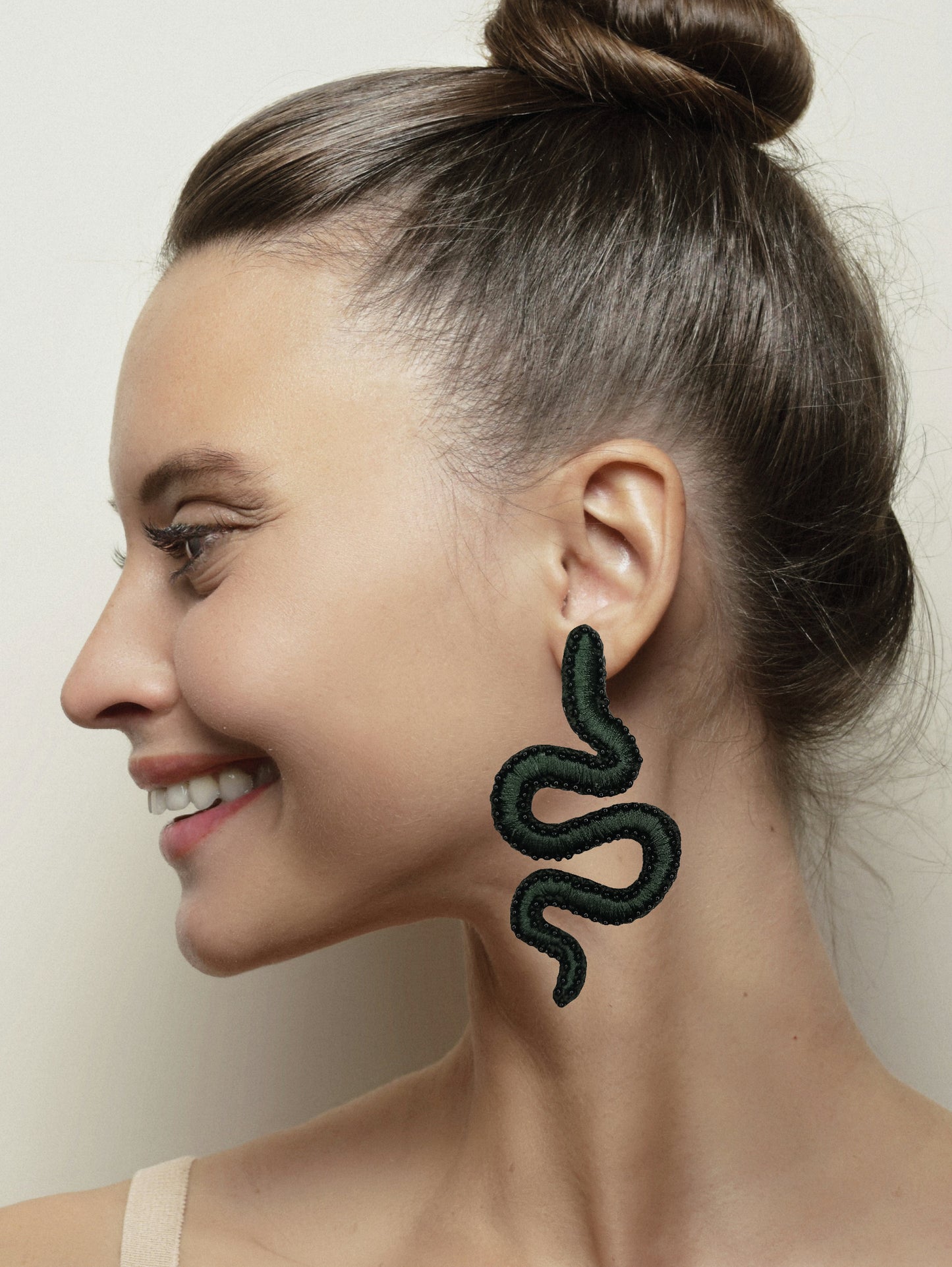 Aretes Serpiente