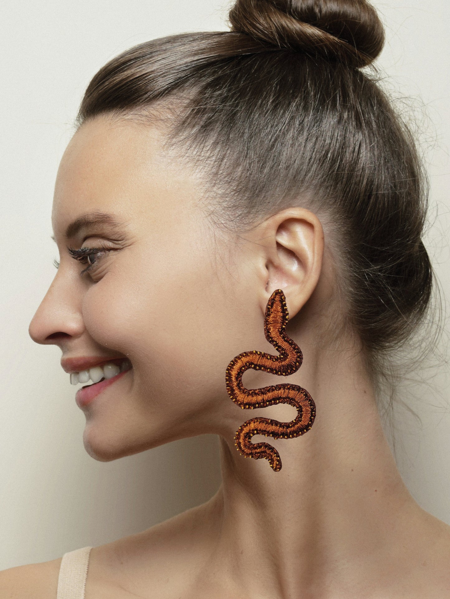 Aretes Serpiente