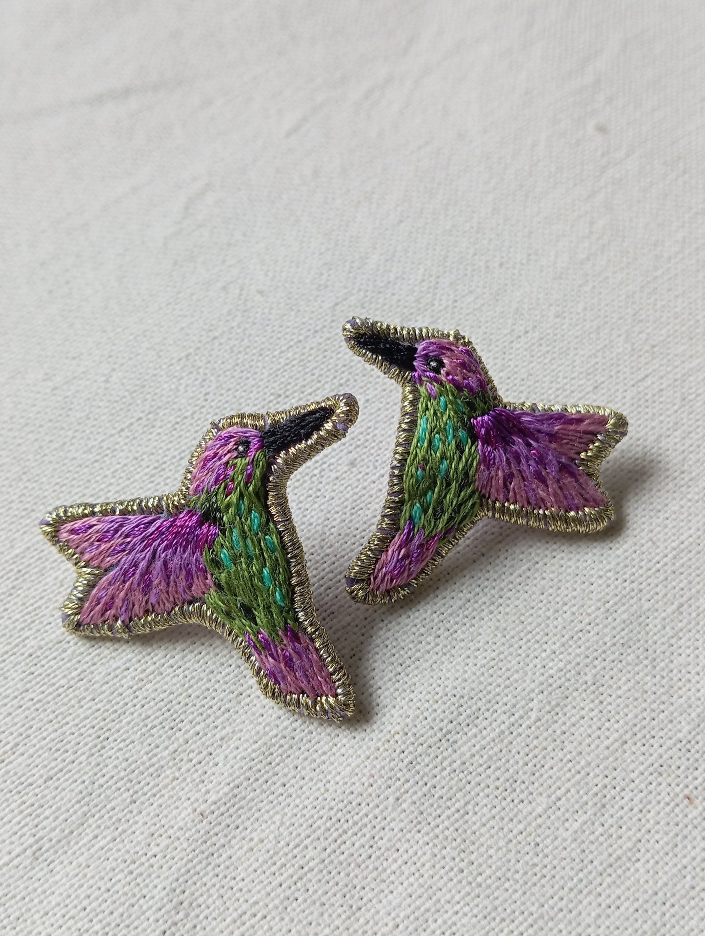 Aretes Mini Colibrí