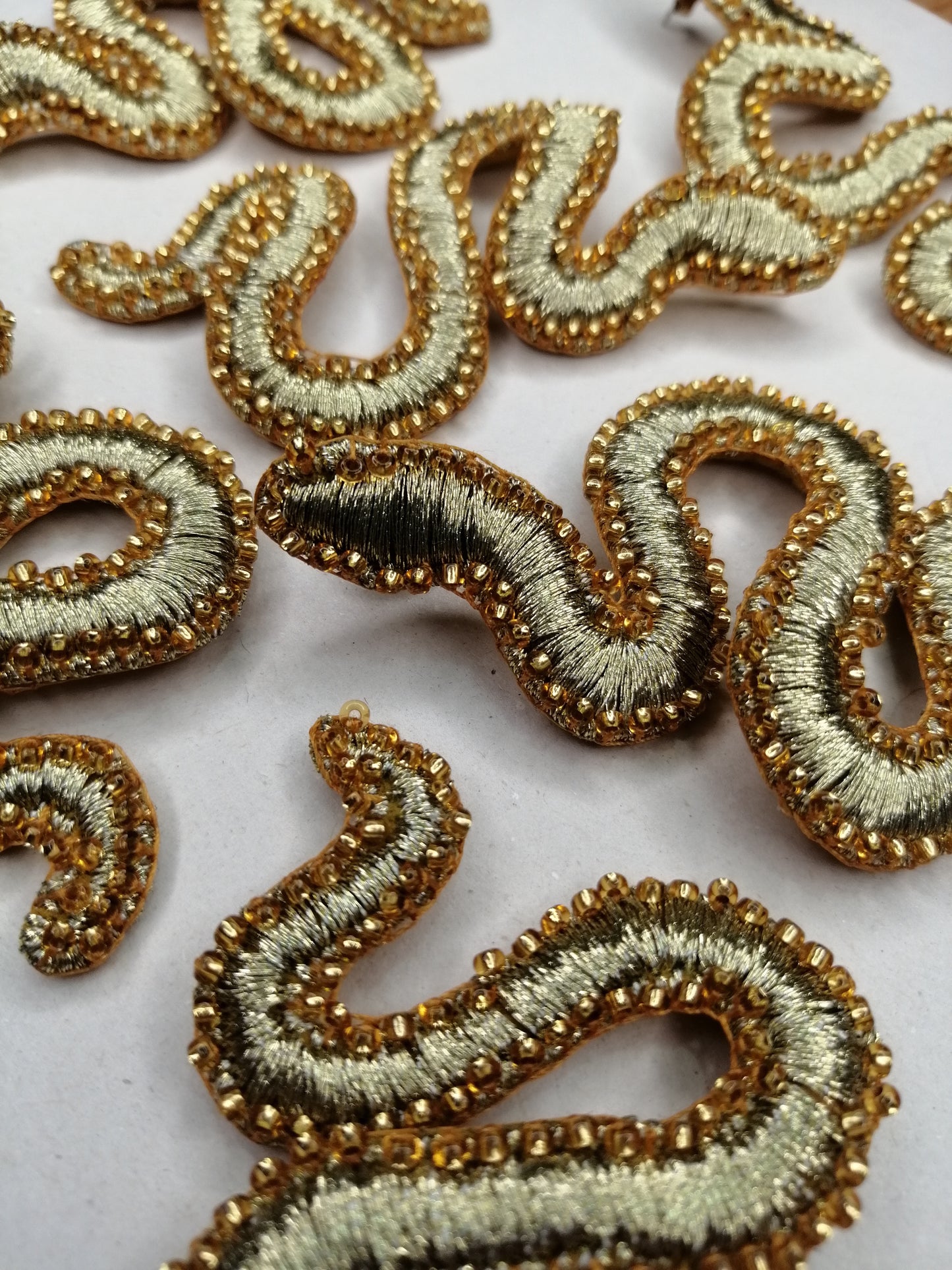 Aretes Serpiente