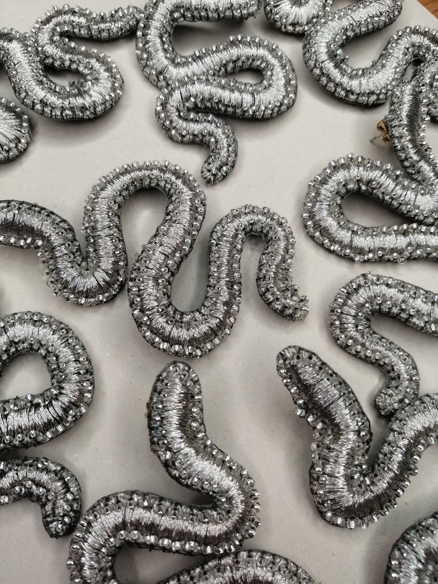 Aretes Serpiente