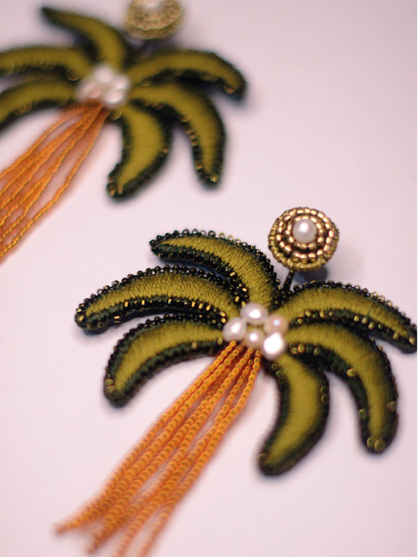 Aretes Palmera