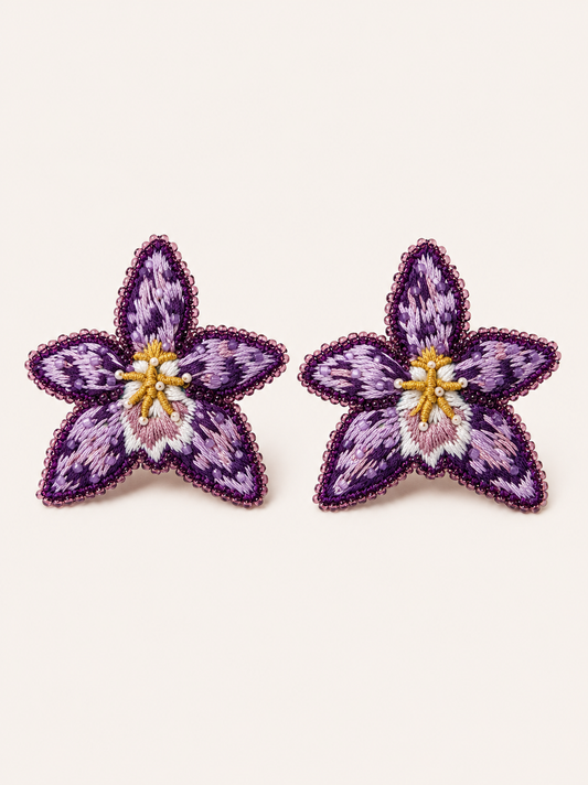 ARETES FLOR DE BOGOTÁ