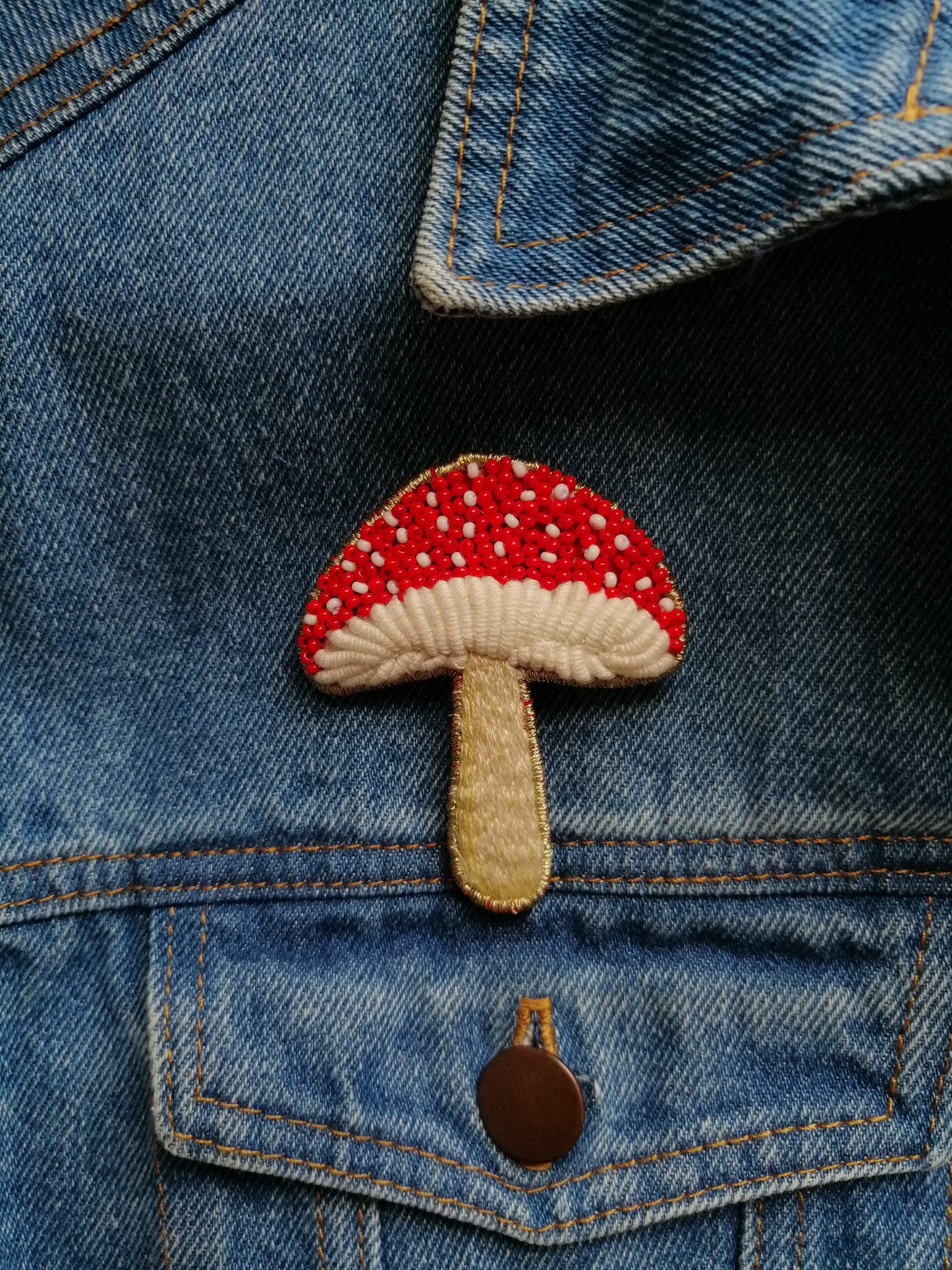 Prendedor Hongo Amanita