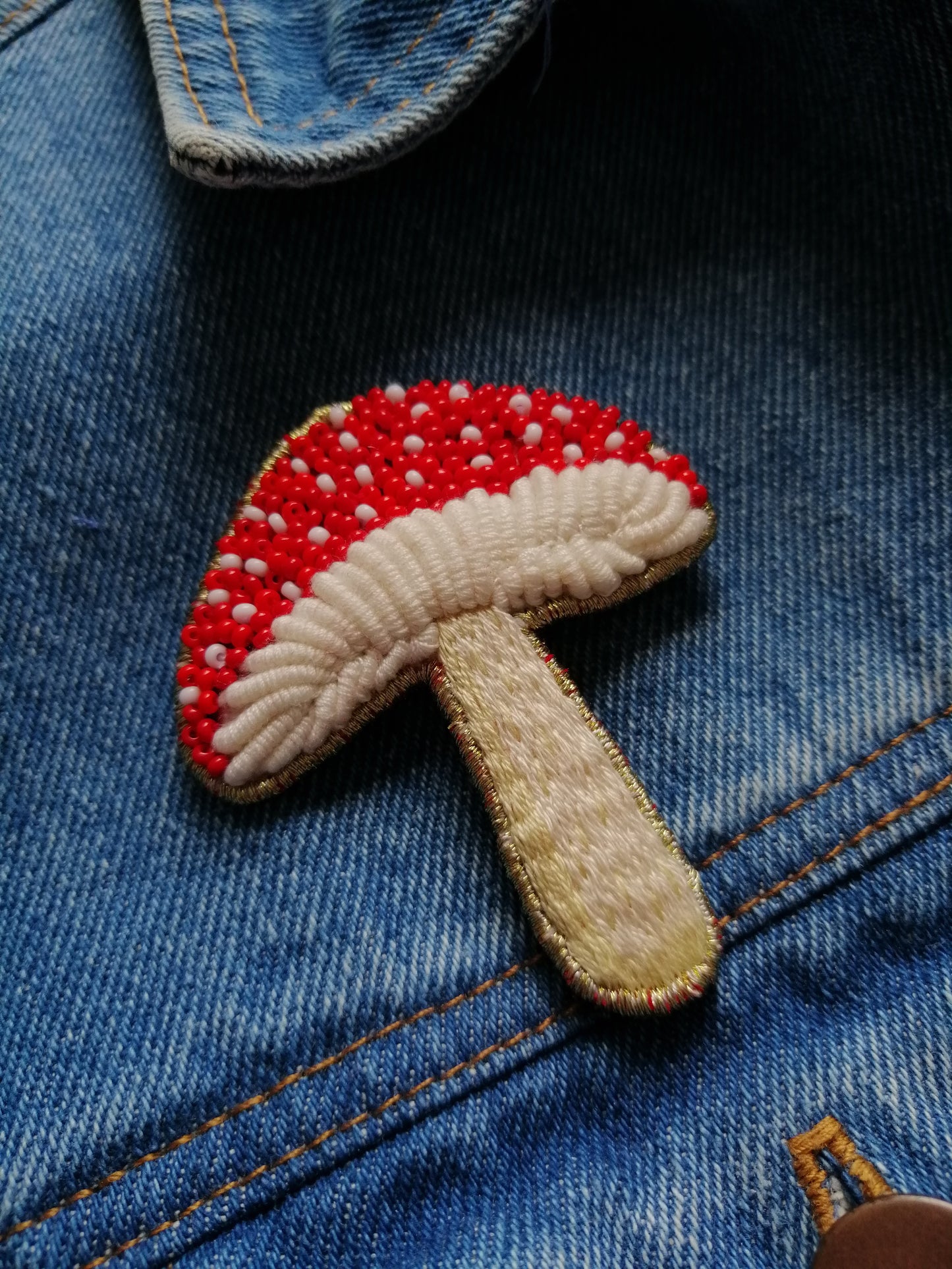 Prendedor Hongo Amanita